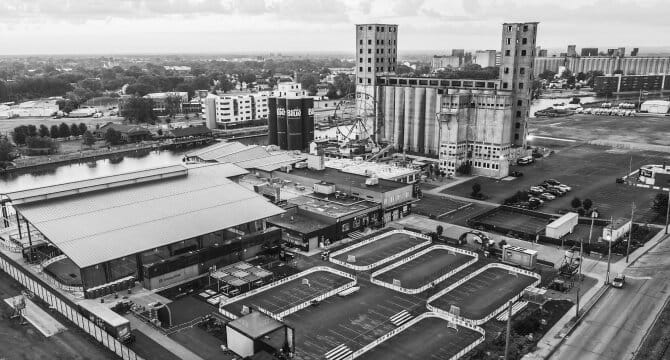 greyscale buffalo city